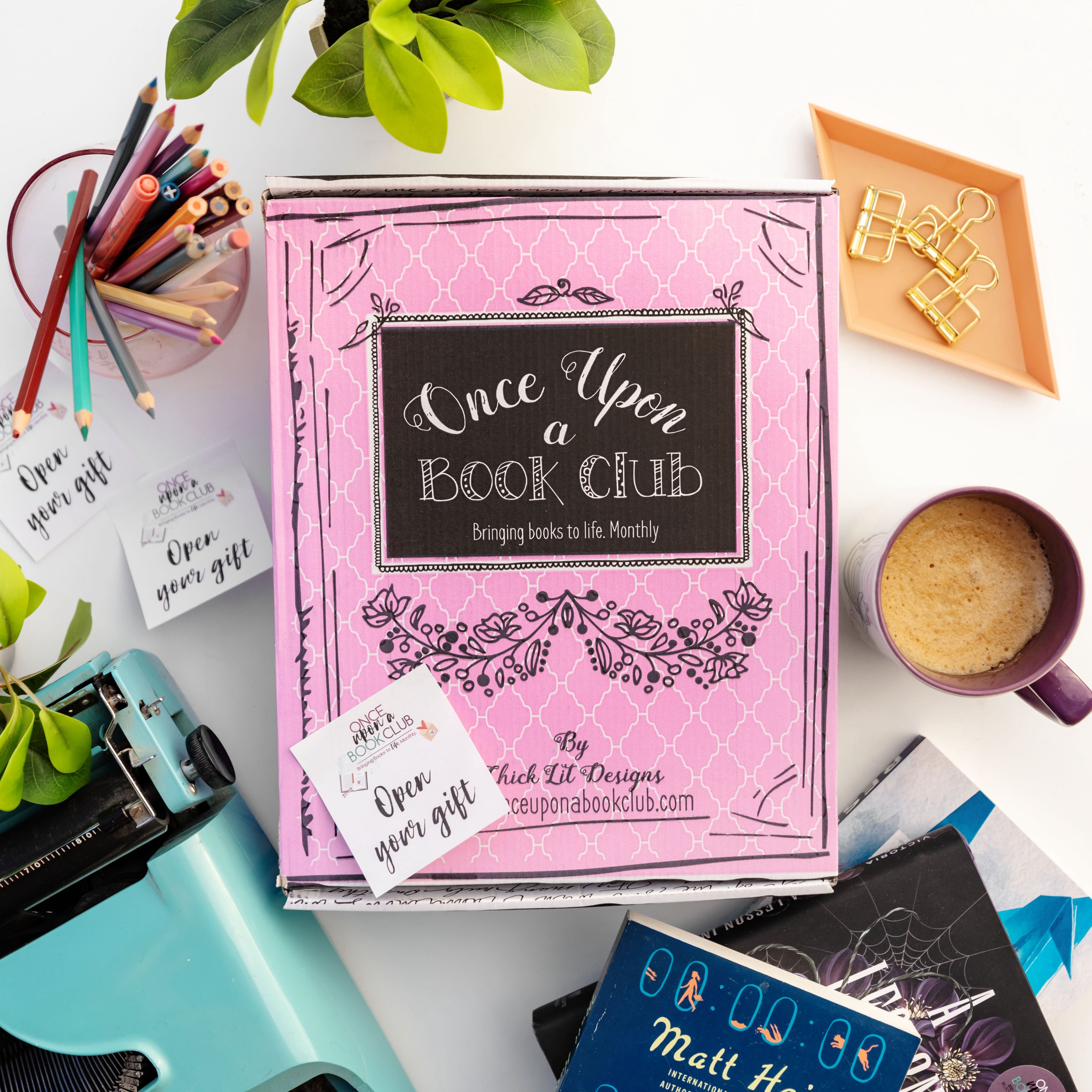 Book Subscription Boxes & Bookish Gifts - Once Upon a Book Club