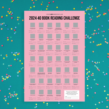 2024 40 Books Reading Challenge | Once Upon a Book Club